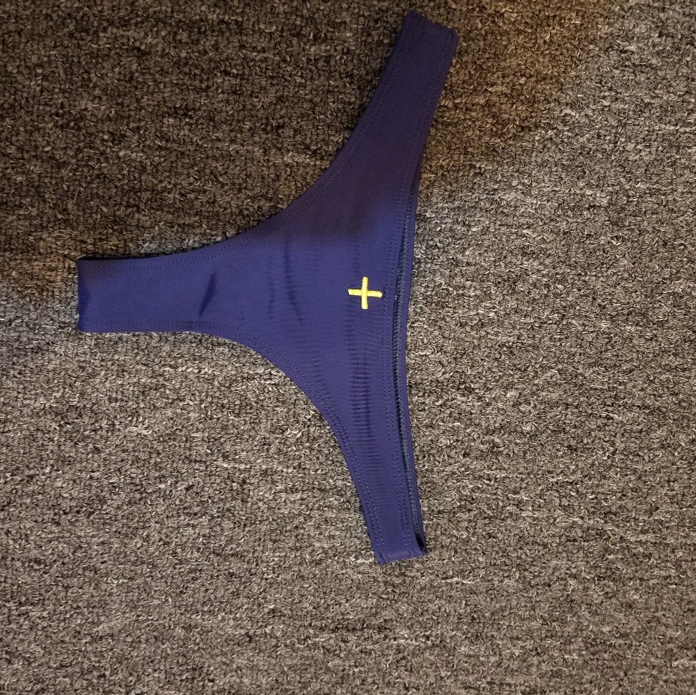 Navy Coulbourne Kini Bottoms.